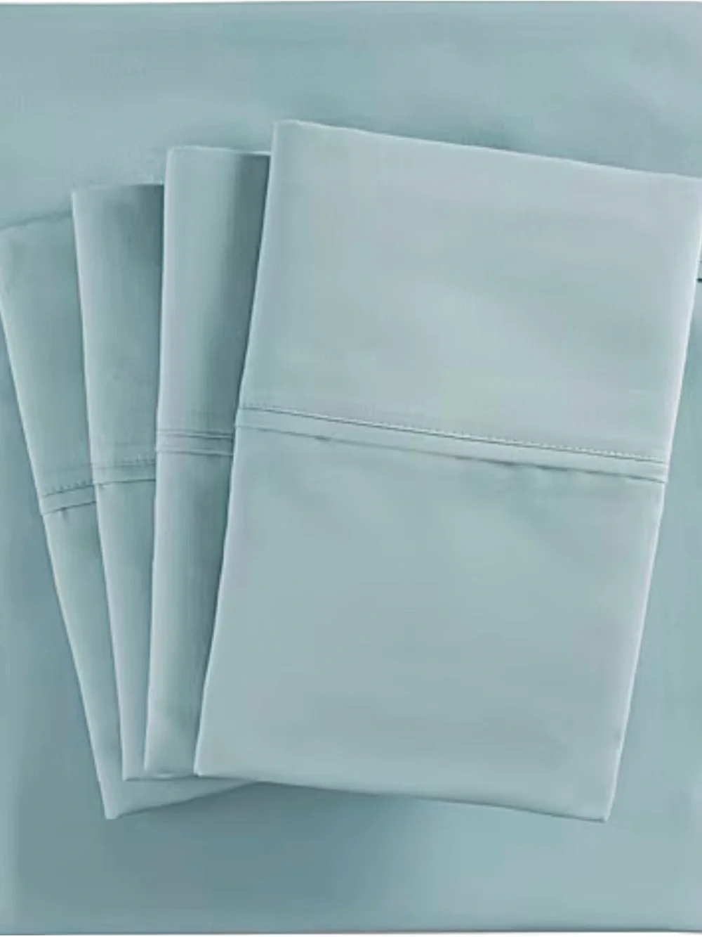 Madison Park 800TC King Sheet Set Aqua NWT